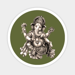 Ganesha Bali Souvenir Hindu Elephant God Yoga Ubud Magnet